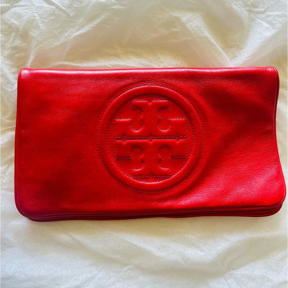 Tory Burch Leather Clutch Bag